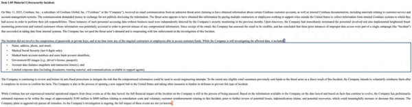 配资门户官方平台 黑客勾结员工窃取数据 上市加密货币交易所预估最高损失4亿美元